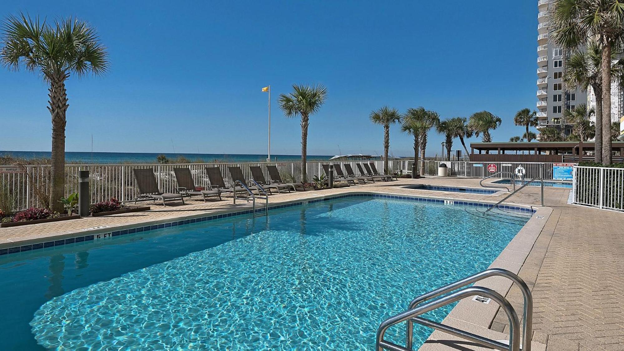 Parking Included-Beachfront 2Bd Ocean Villa! Gorgeous Amenities, Private Complex Panama City Beach Esterno foto