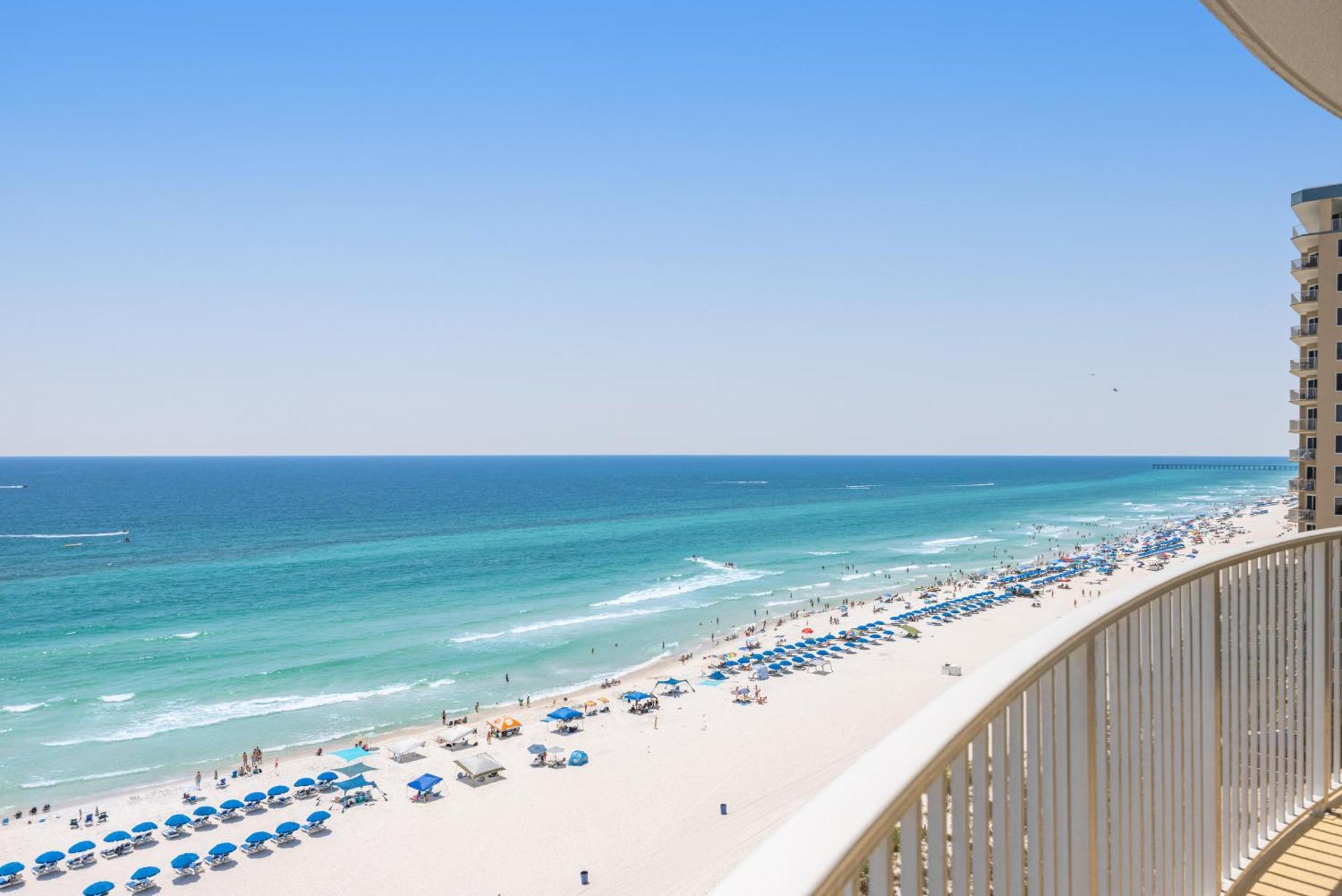 Parking Included-Beachfront 2Bd Ocean Villa! Gorgeous Amenities, Private Complex Panama City Beach Esterno foto