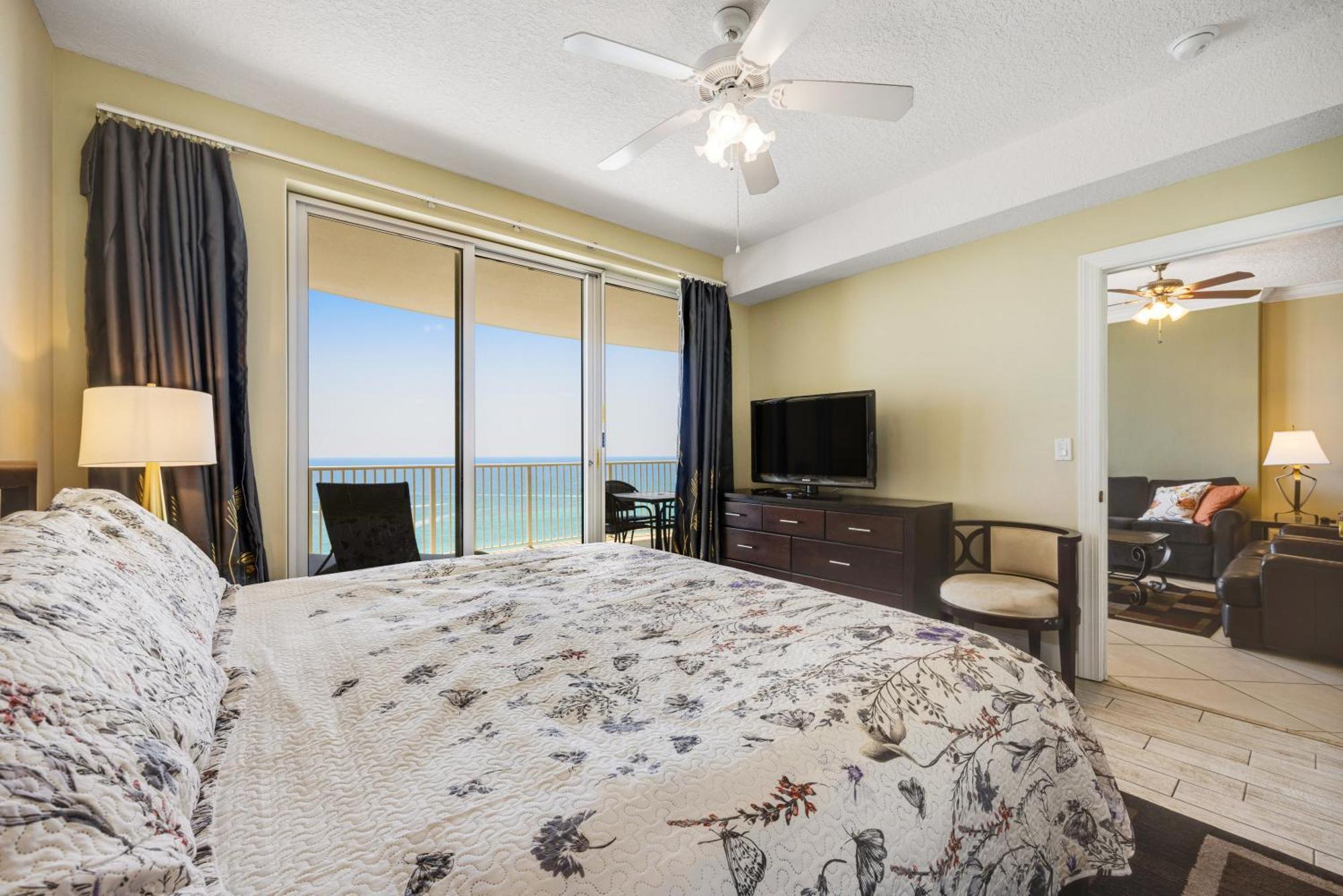 Parking Included-Beachfront 2Bd Ocean Villa! Gorgeous Amenities, Private Complex Panama City Beach Esterno foto