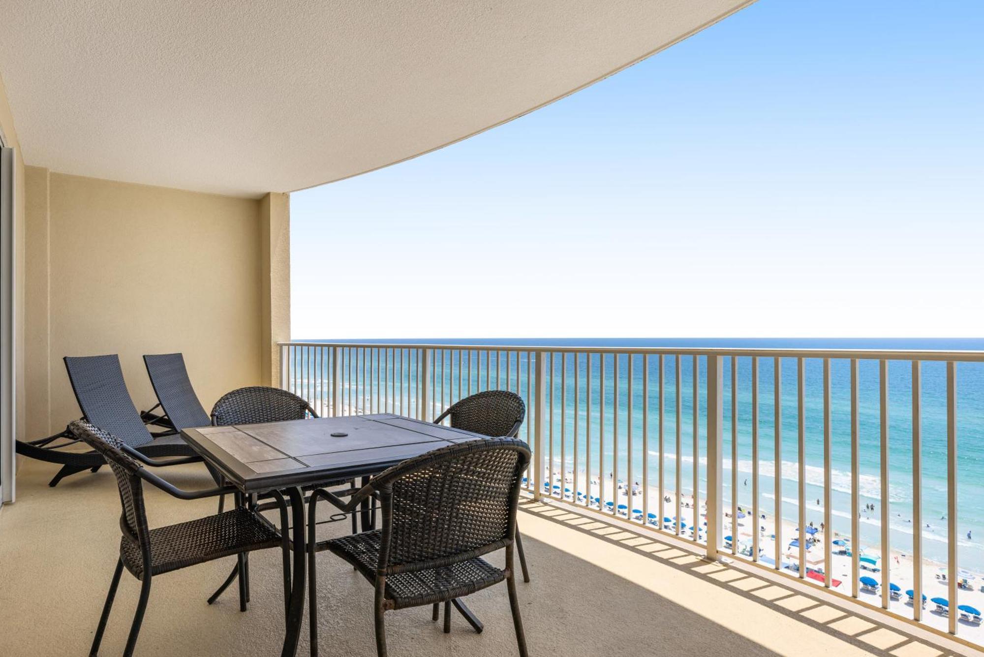 Parking Included-Beachfront 2Bd Ocean Villa! Gorgeous Amenities, Private Complex Panama City Beach Esterno foto