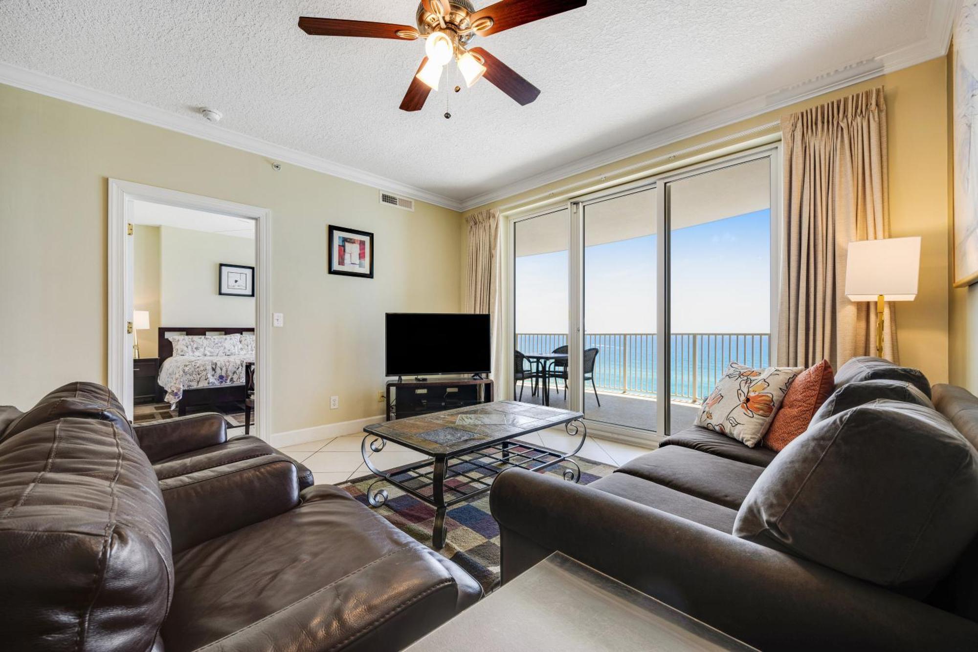 Parking Included-Beachfront 2Bd Ocean Villa! Gorgeous Amenities, Private Complex Panama City Beach Esterno foto